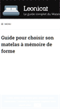 Mobile Screenshot of leonicat.fr