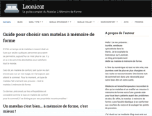 Tablet Screenshot of leonicat.fr